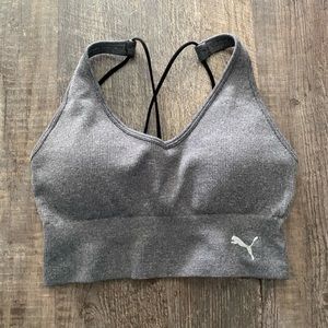 PUMA Sports Bra Bralette Crop Top